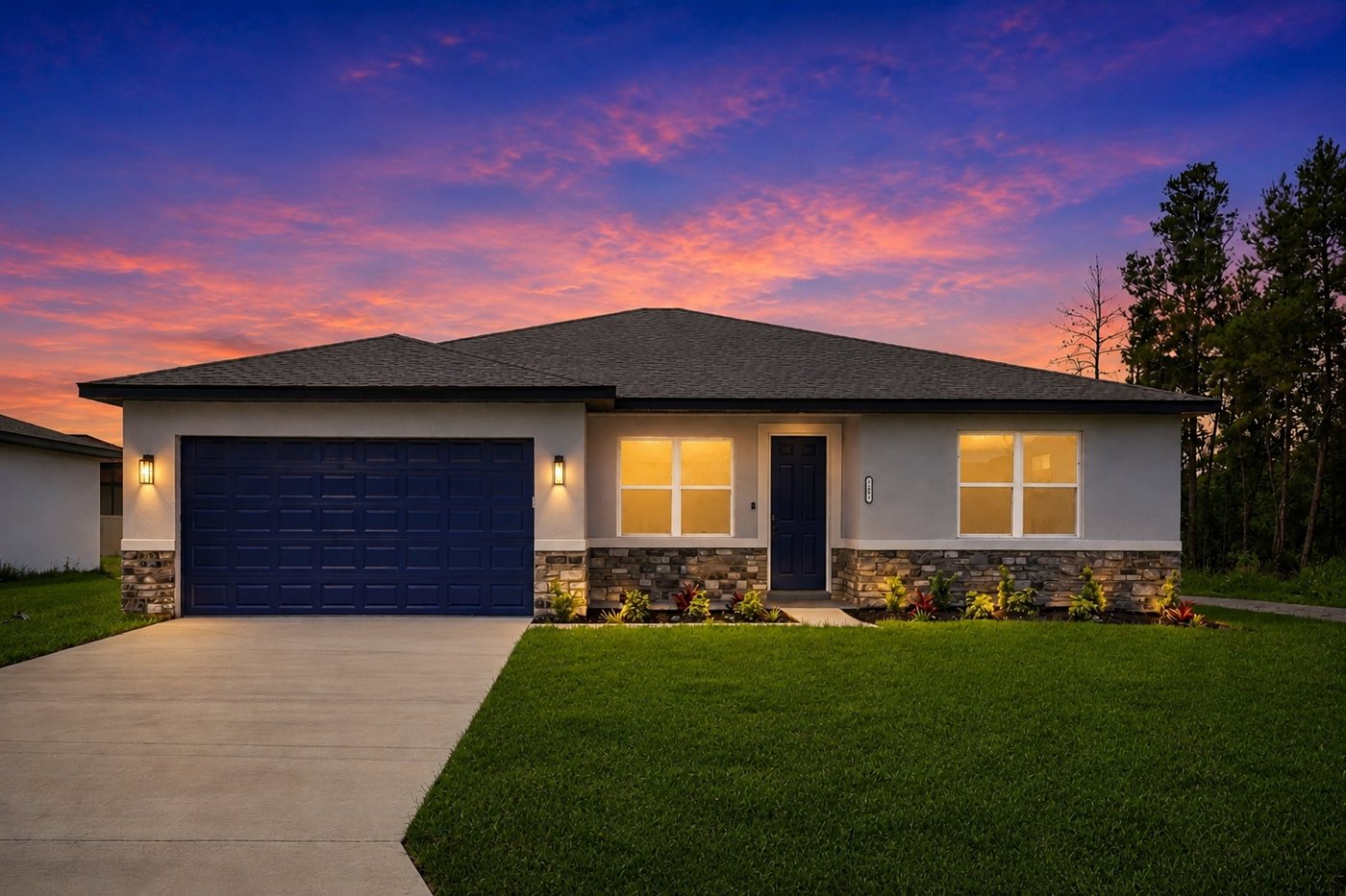 Camellia Ct VS Front Twilight